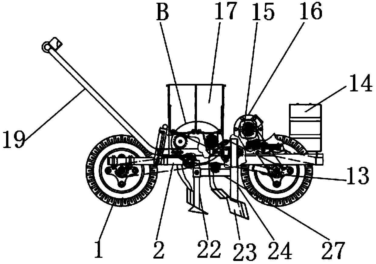 Modern agricultural small electric sower