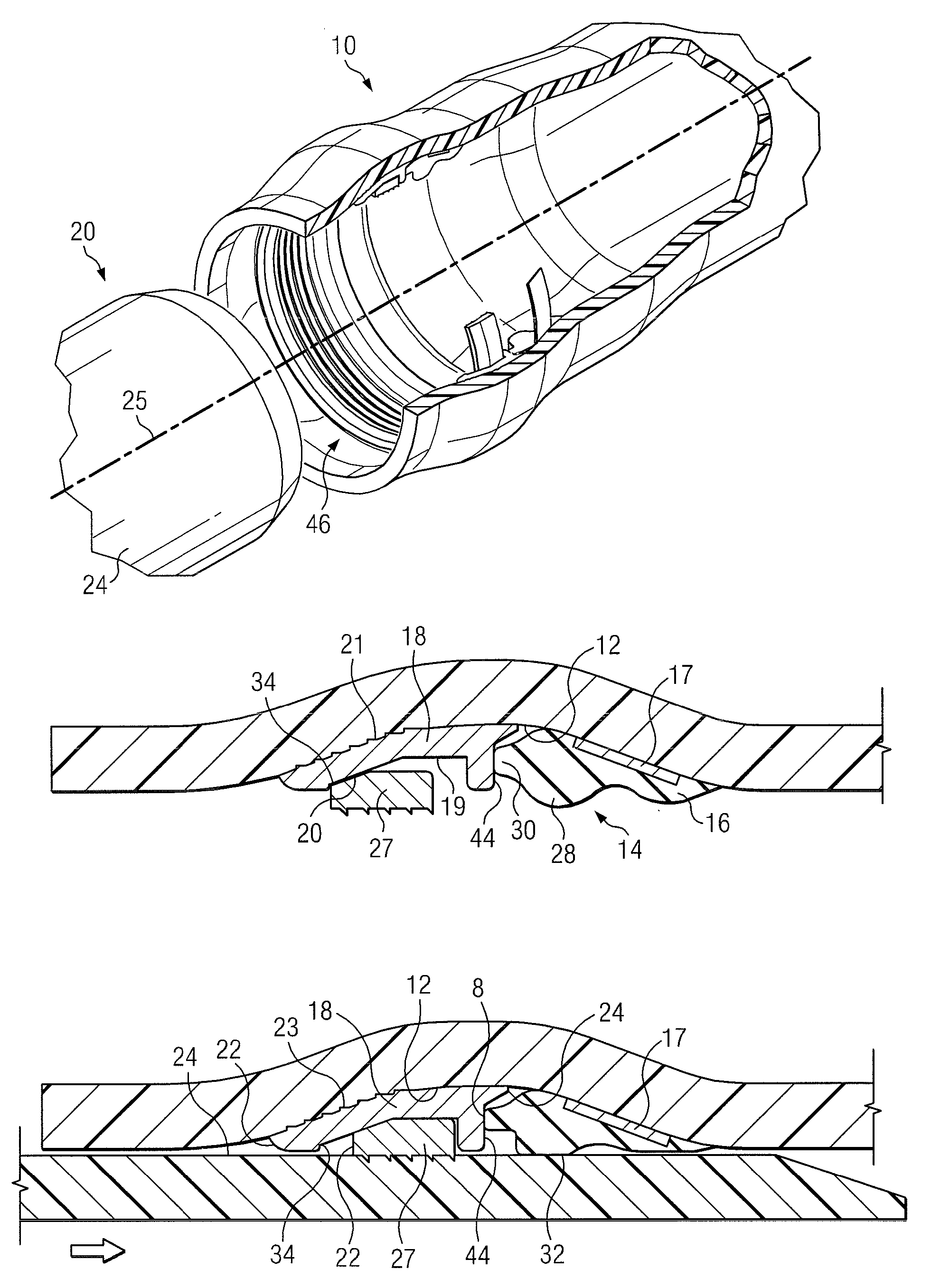 Seal and Restraint System for Plastic Pipe with Low Friction Coating