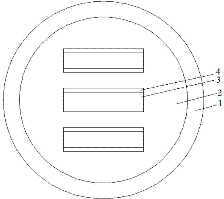 Method for detecting surface oxidized scale sample of hot rolled steel plate