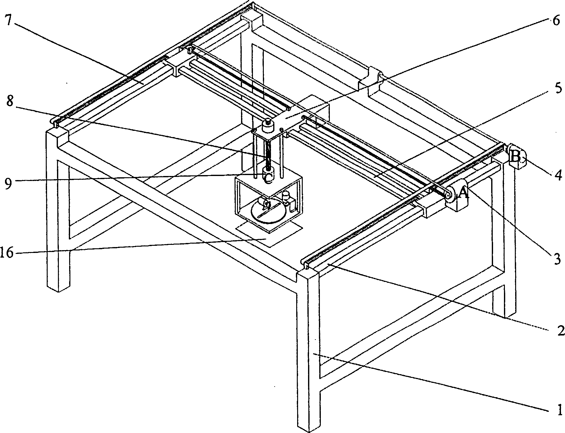 Multiple dimension plastic welding laser device