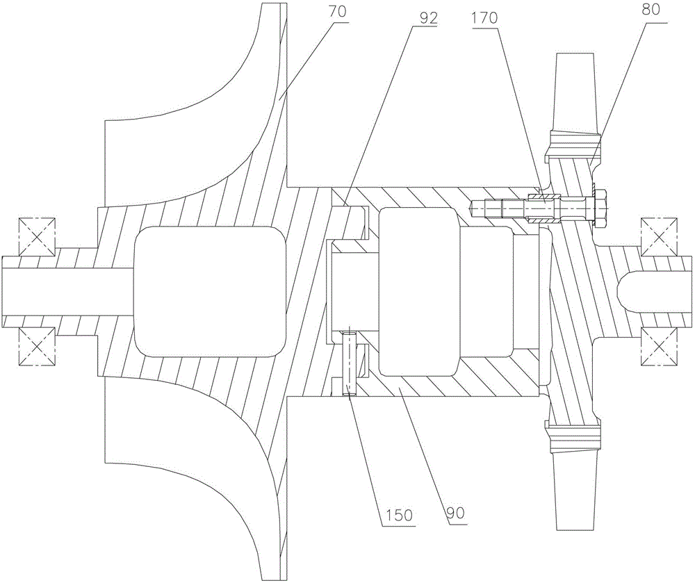 Transmission device and gas turbine provided with same