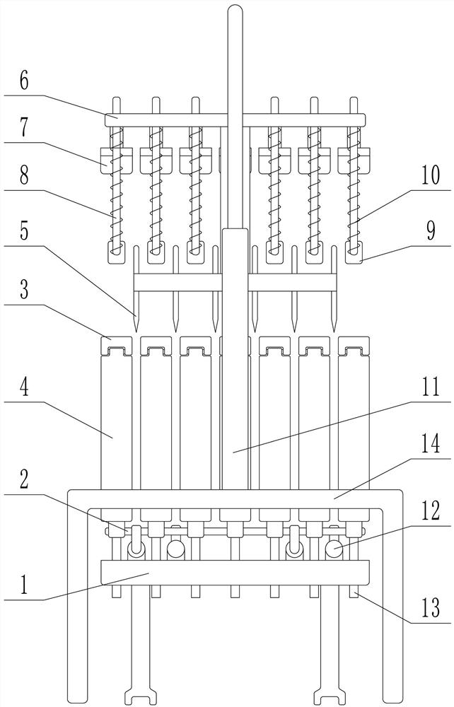 Efficient strip cutting device for rubber sheets