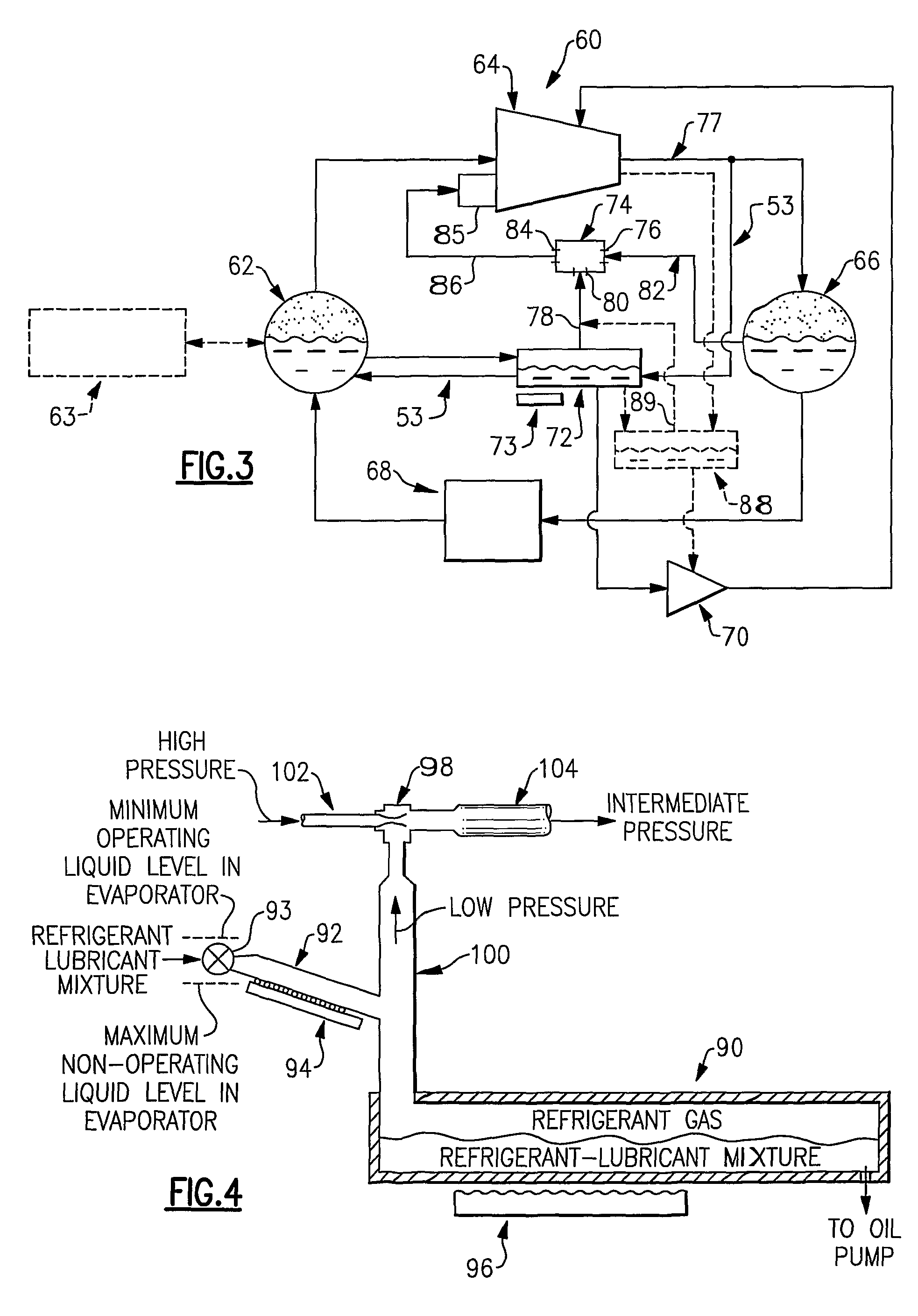 De-gassing lubrication reclamation system