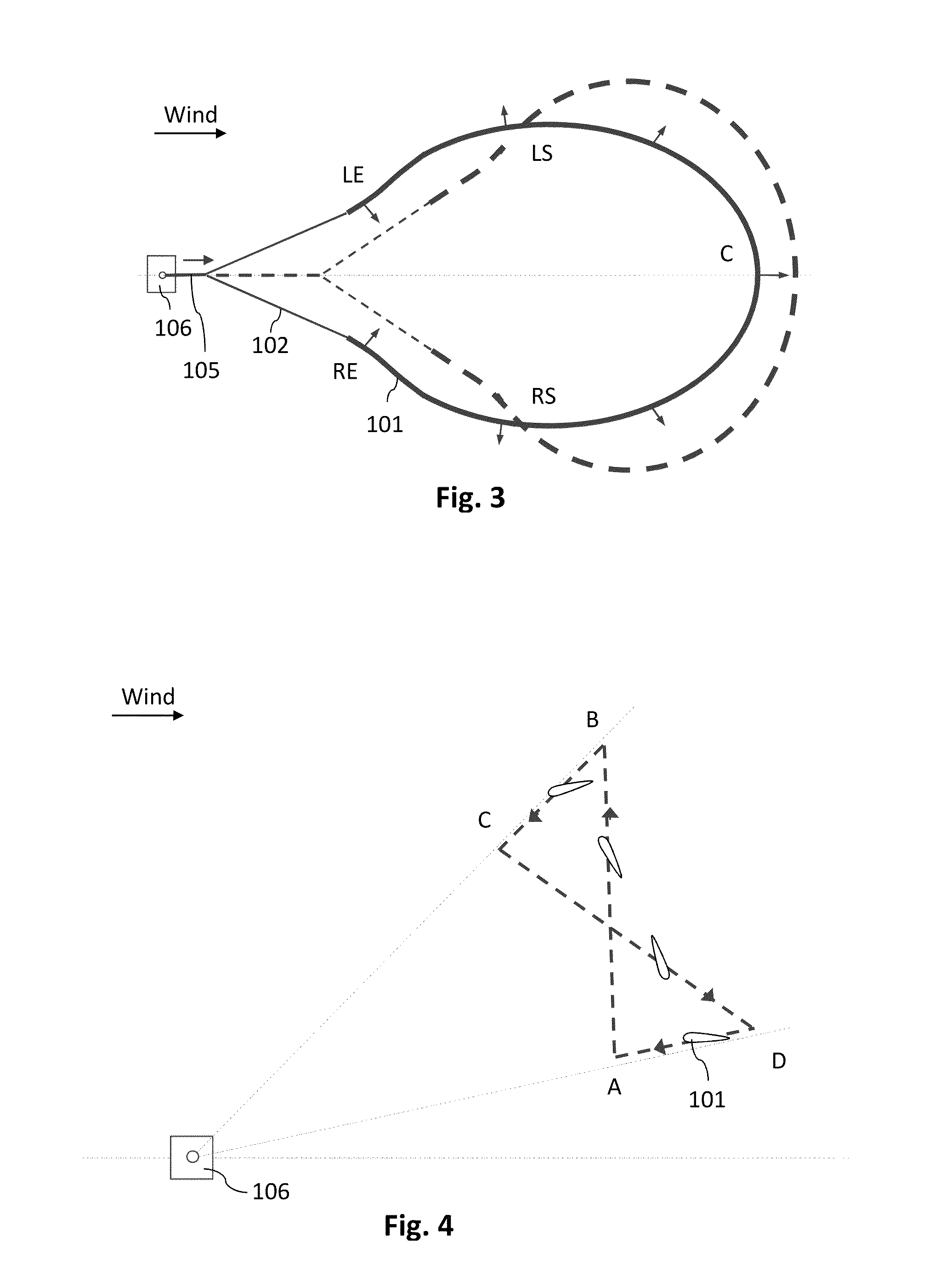 Airborne wind energy conversion system with ground generator and unorthodox power capture or transfer