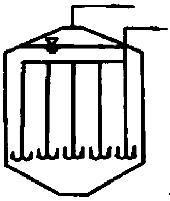 Air flow and machinery double-boosting internal circulation-type high suspension solid anaerobic digestion device