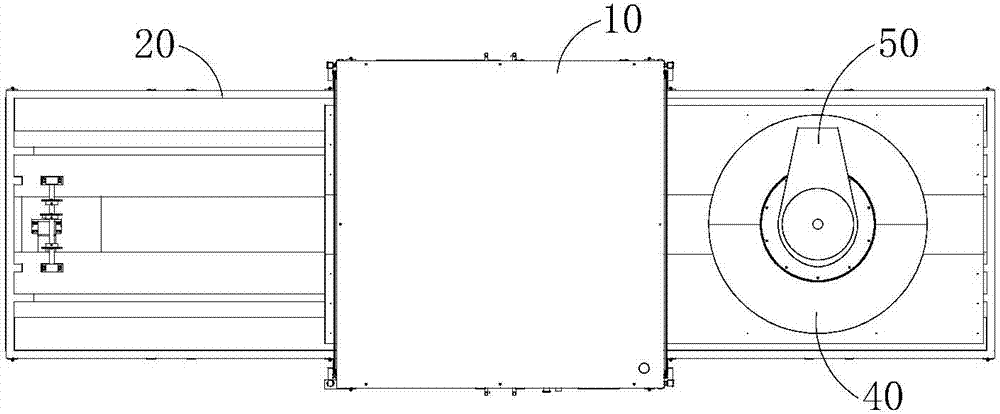 Automatic glaze spraying device