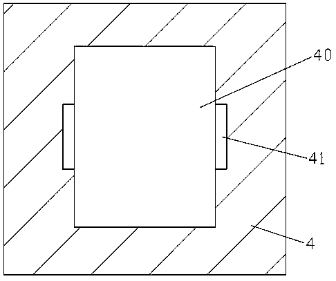 A circuit testing device for integrated chips