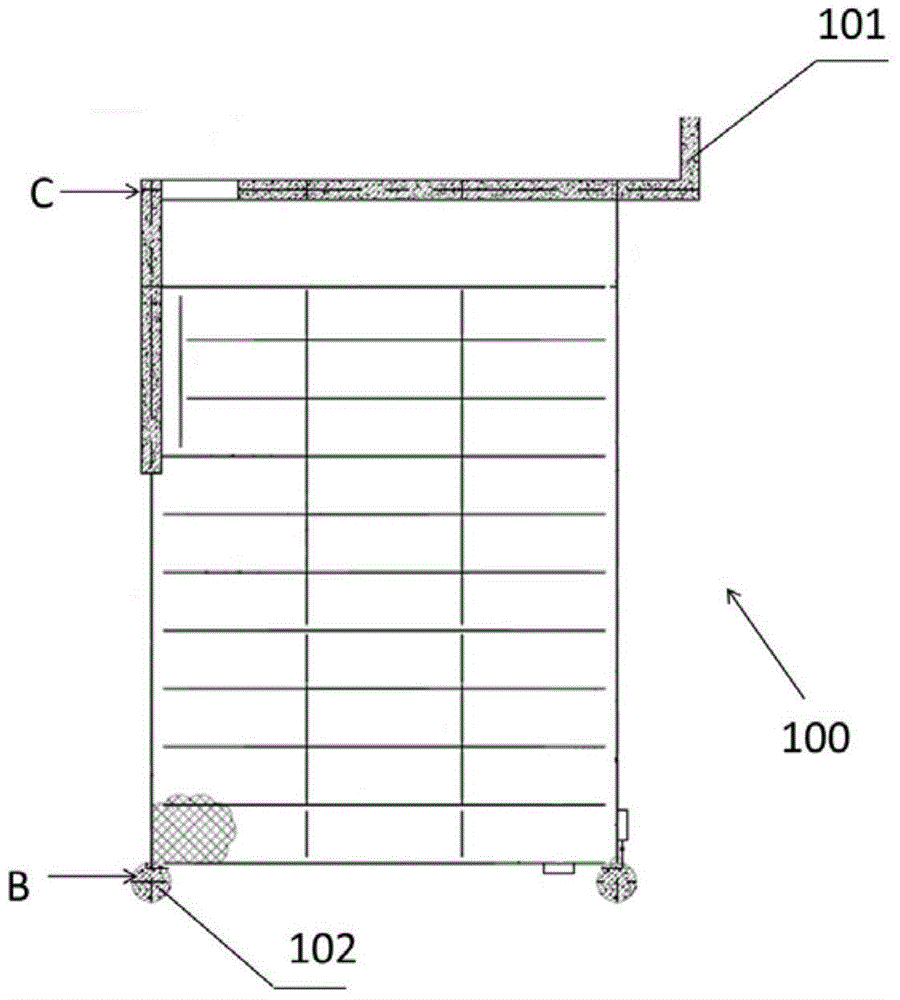 Hoisting method of gas pipeline in external wall of super high-rise building