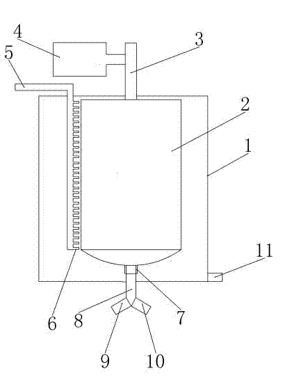 Cutting fluid recycling device