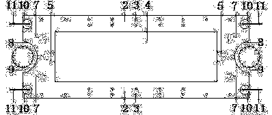 All-wet-joint precast prestressed underground continuous wall and construction method thereof