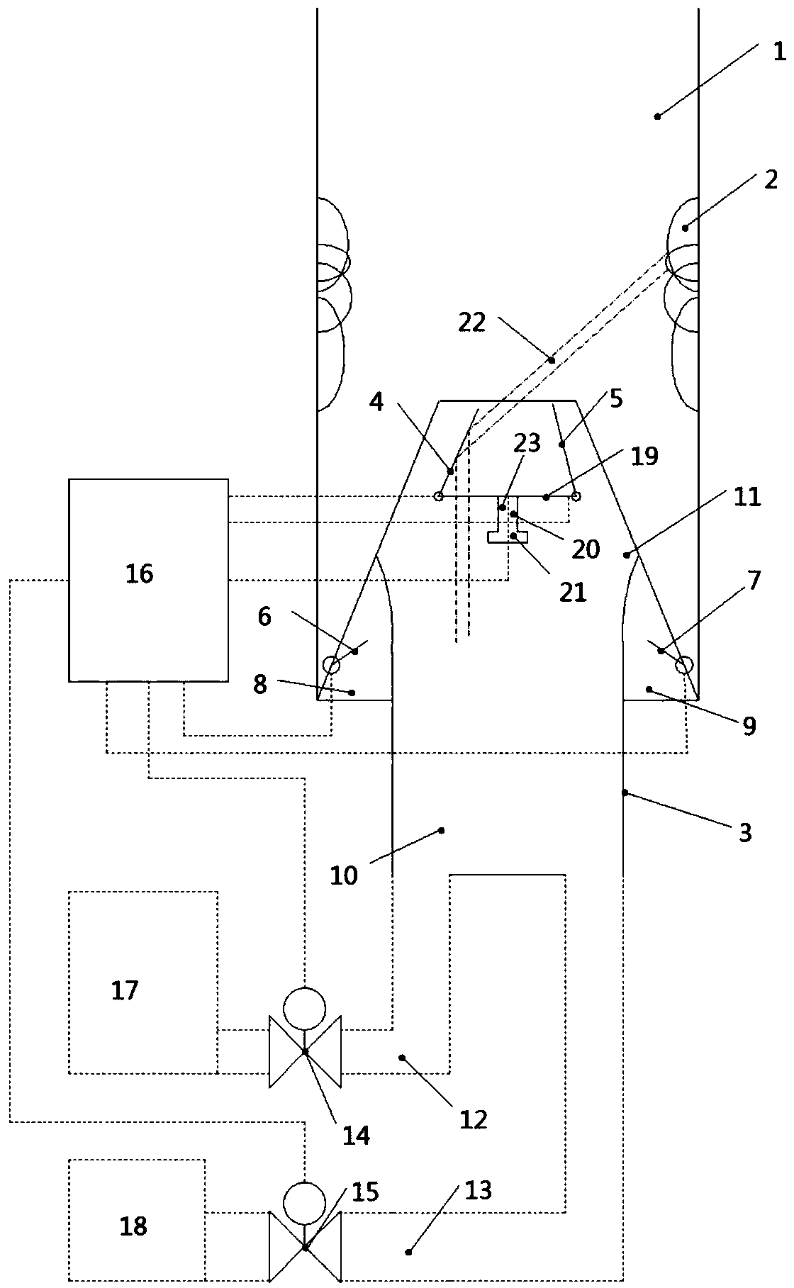 Intestinal spa method and device