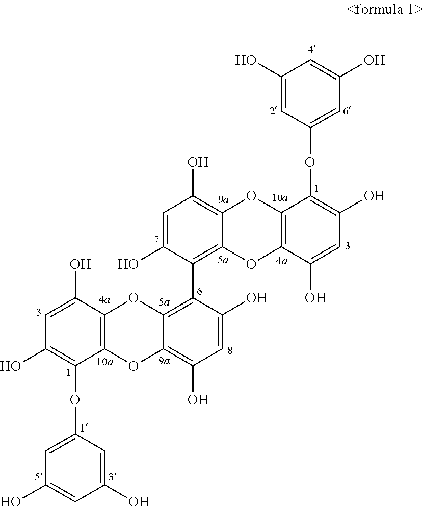 Phloroglucinol derivatives from ecklonia cava having Anti-hiv-1 inhibitory activity