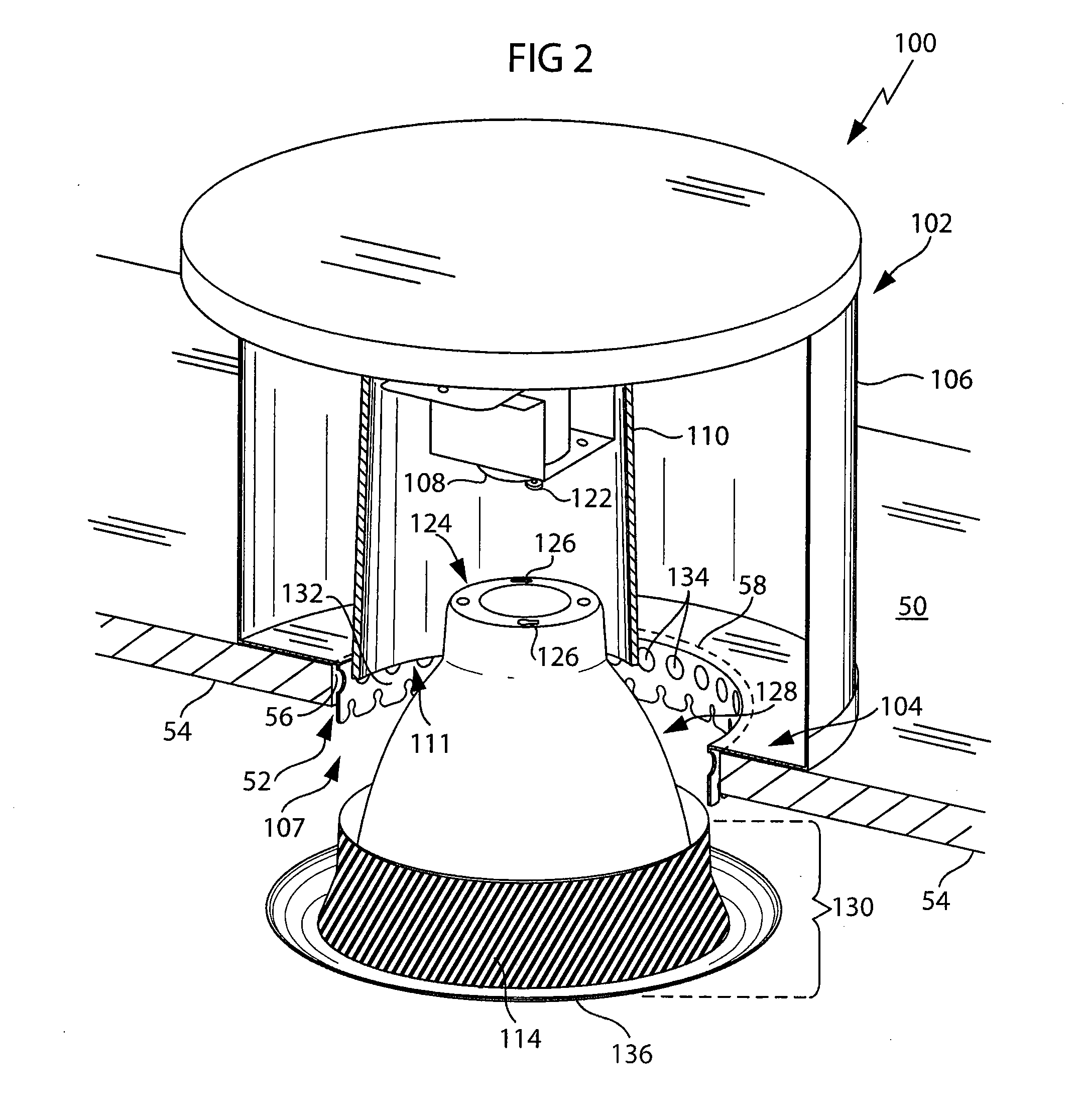 Fire Rated Recessed Lighting Assembly