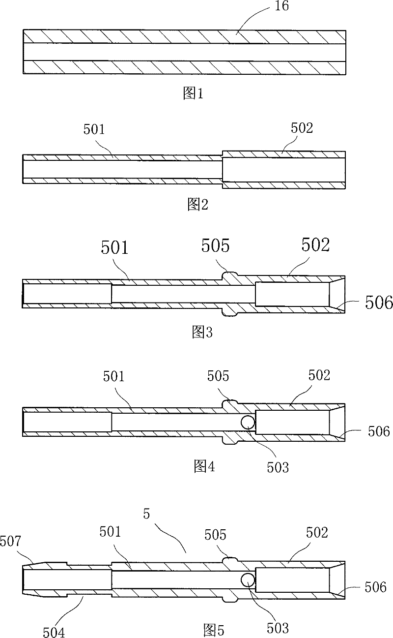 Mold for manufacturing method of lighter nozzle