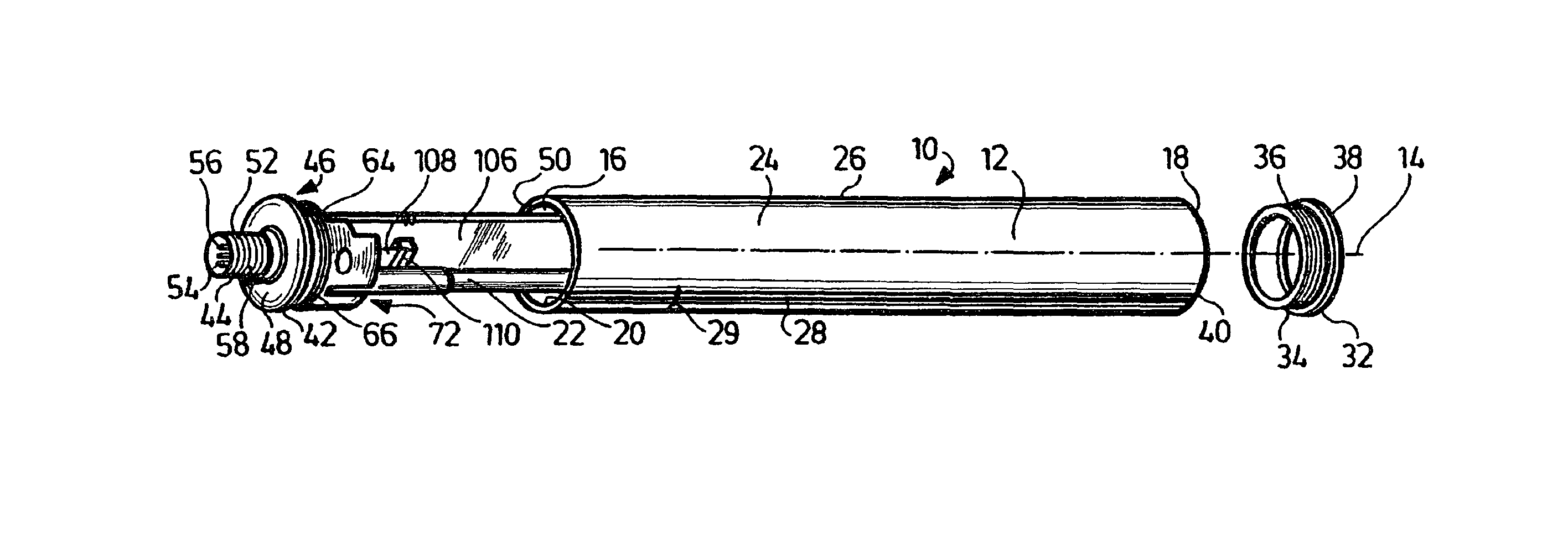 Position transducer device