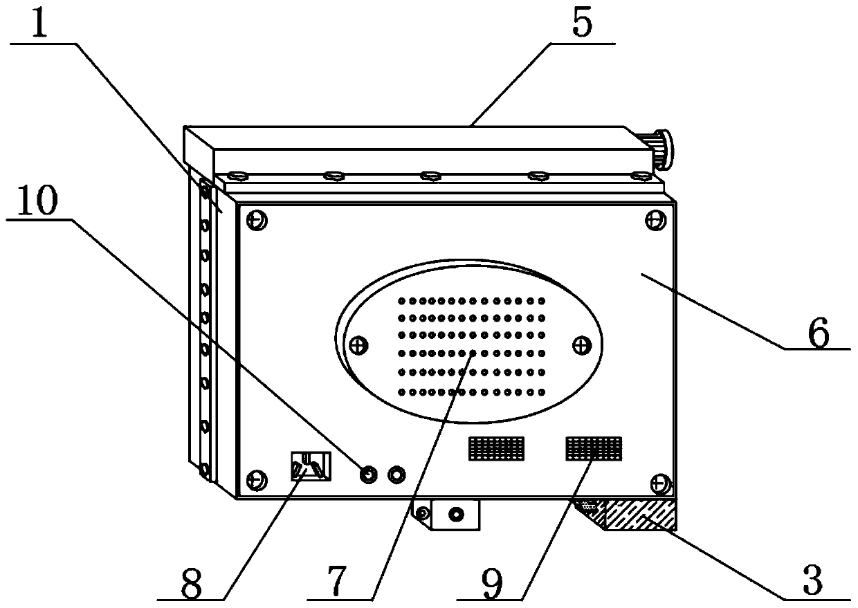 MicroLED display panel based on flip LED (light-emitting diode) chip