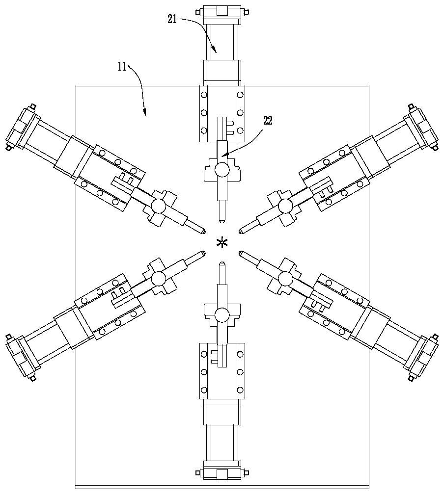 Cathode line welding equipment