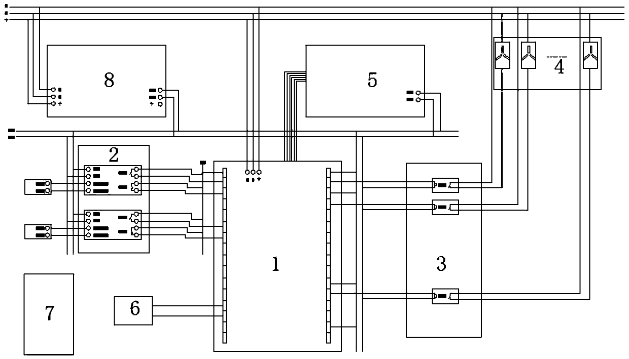 Intelligent electric tool charging maintenance device