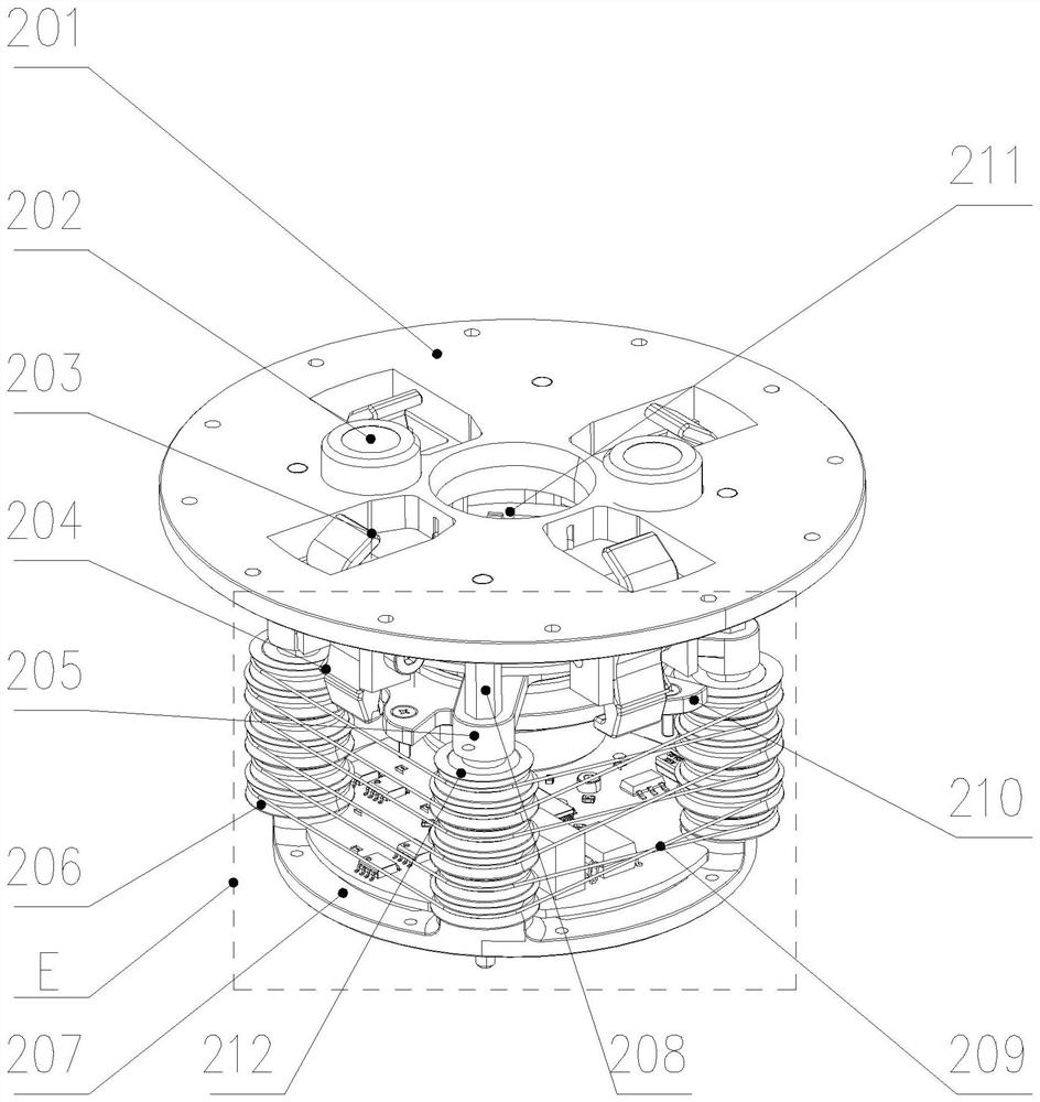 Robotic arm modular joint rapid electromechanical docking device