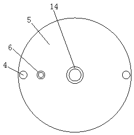 Crude benzene filter with high filtering efficiency