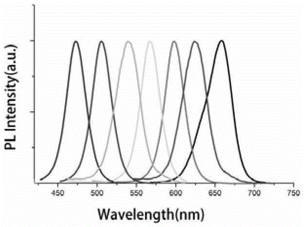 Core-shell magnetic quantum dot nanoparticles and preparation method thereof