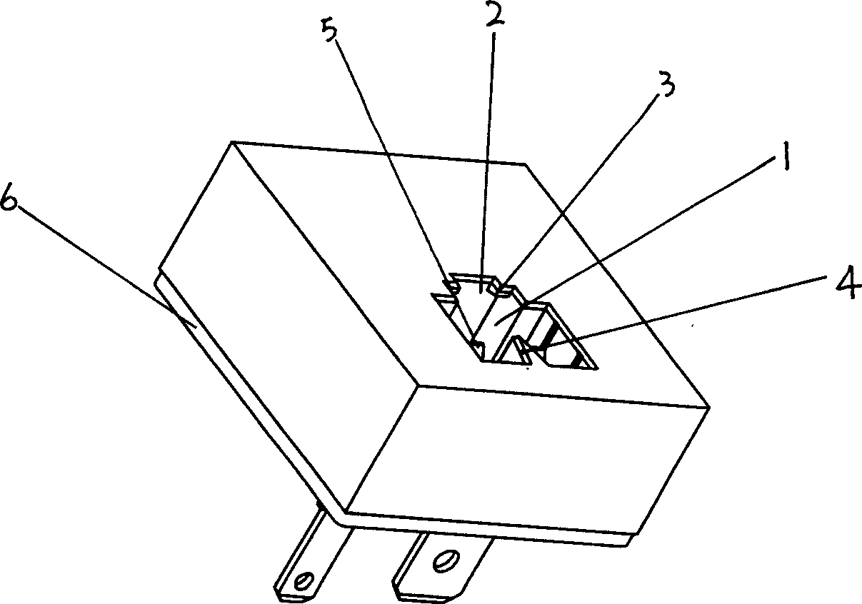 External line socket and plug for audio-vedio equipment