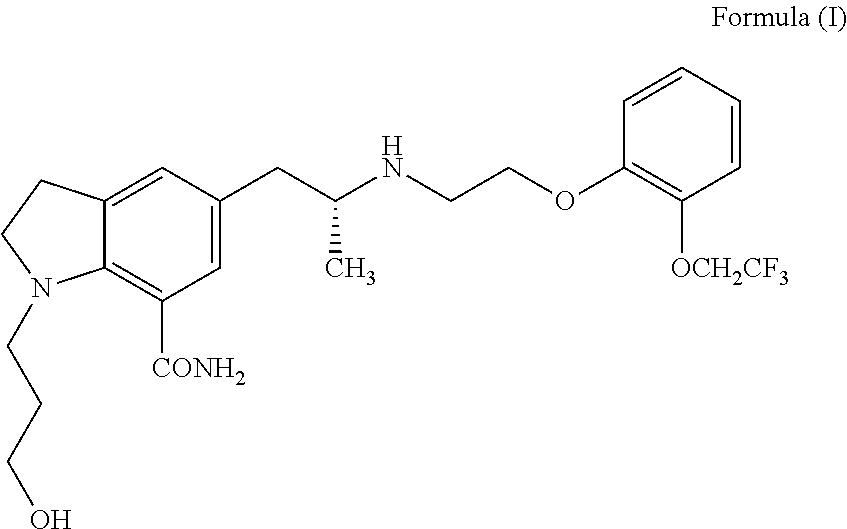 Process for the preparation of indoline derivatives and their intermediates thereof