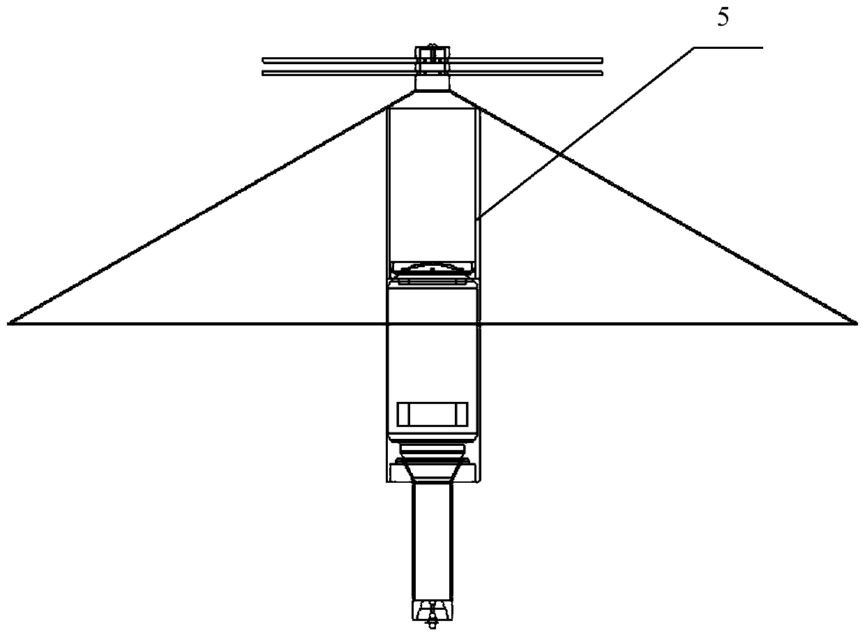 Umbrella-shaped boosting solar aircraft