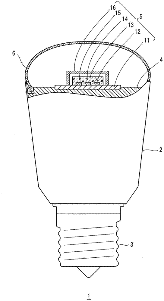 LED lamp, LED illumination device, and LED module