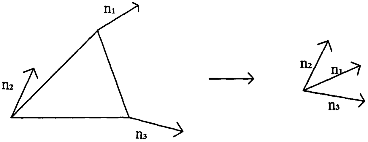 Cloth real-time simulation method for virtual fitting