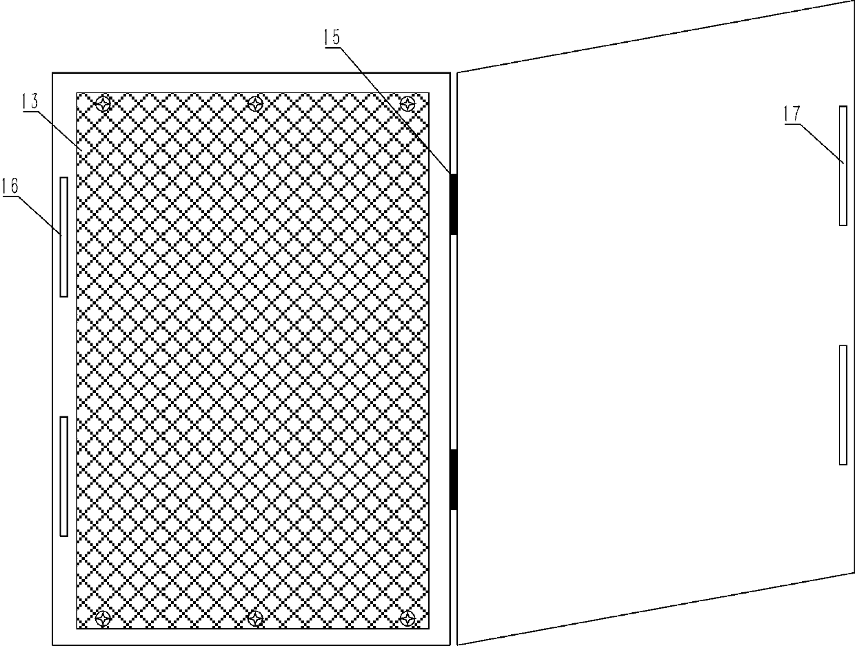 Push-and pull mosquito-proof screen door and window