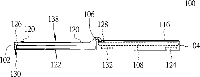 Notebook with scanning function and scanning method thereof