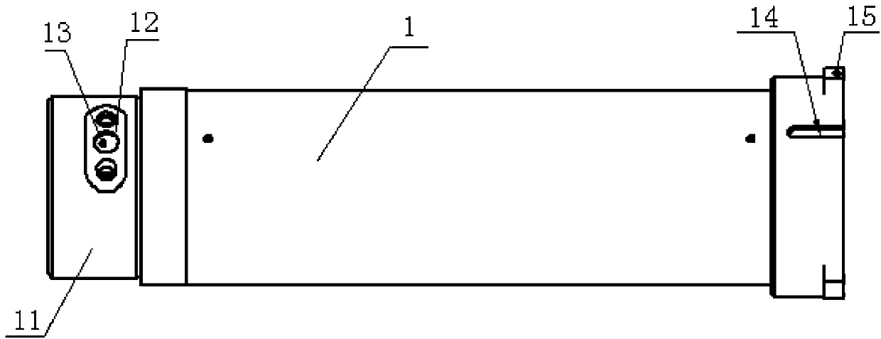 Press fitting device of cam shaft bush of diesel engine