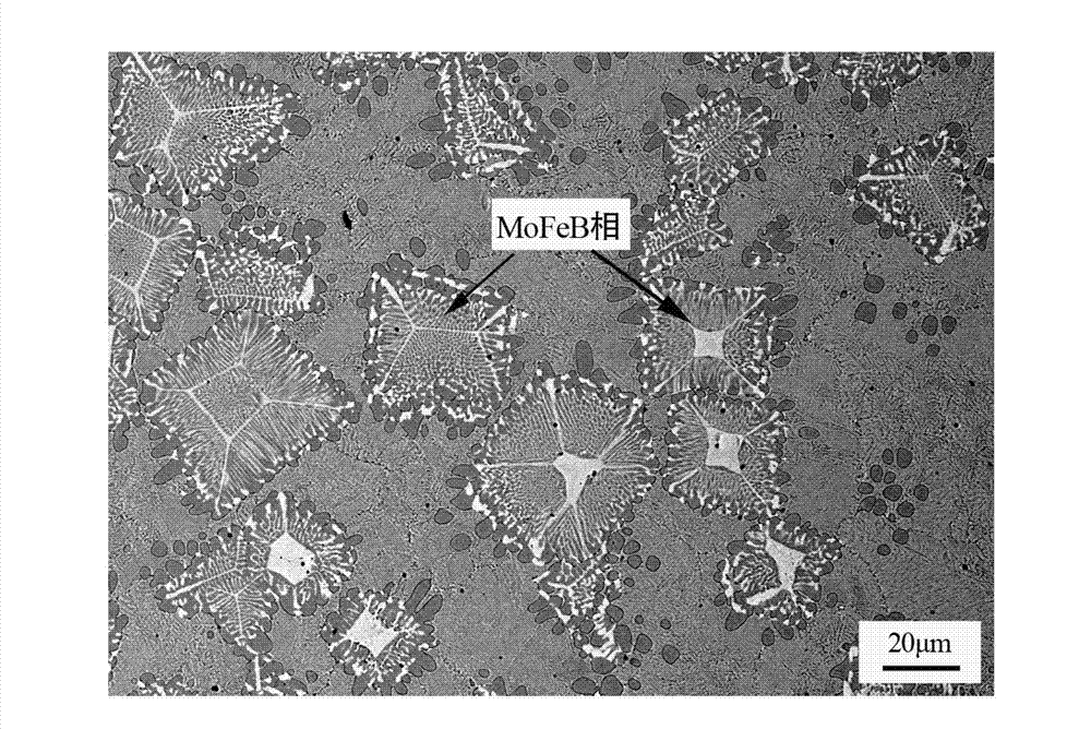 Alloy powder material for Fe-based nonmagnetic cladding layer and cladding layer preparing method