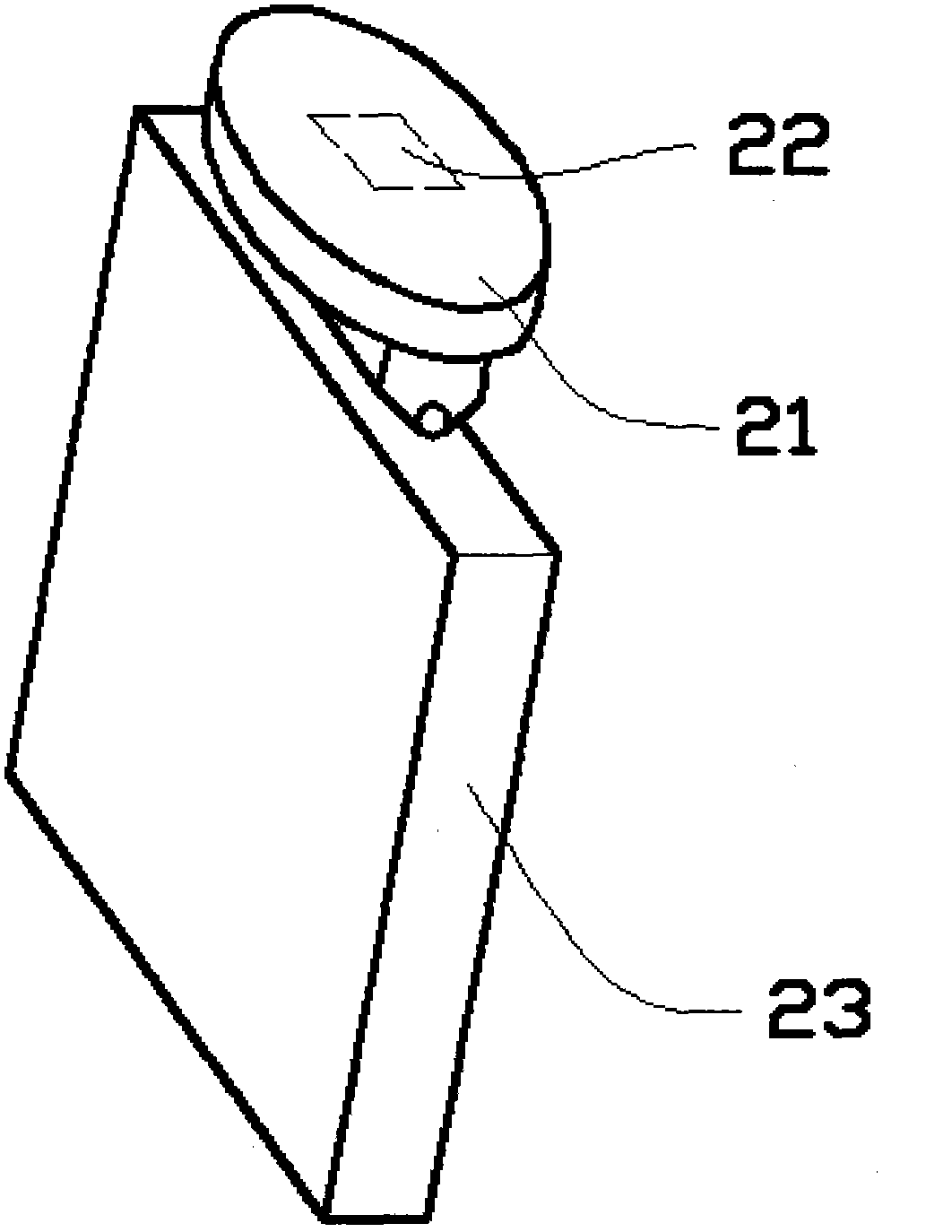 Vehicular infrared telescopic device