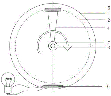 Ultra-low rotating speed tidal current energy pulse generator