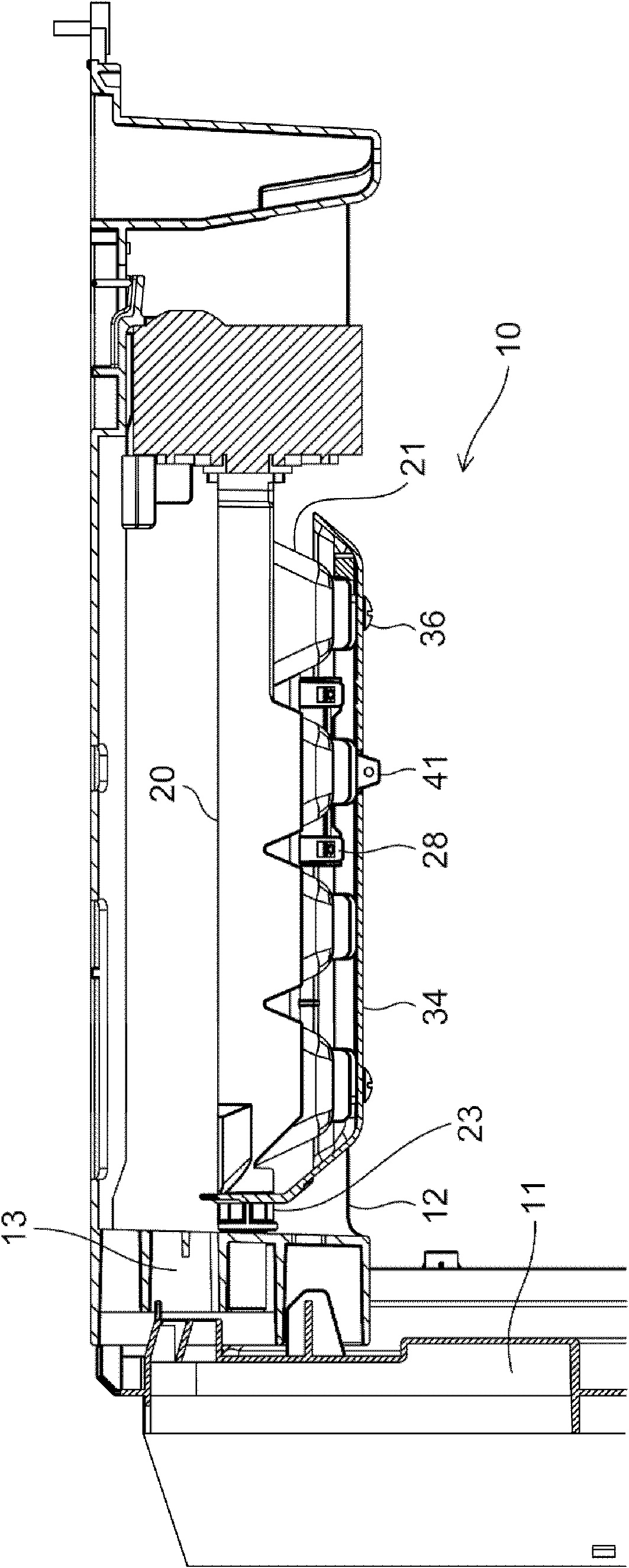 Refrigerator/freezer ice maker