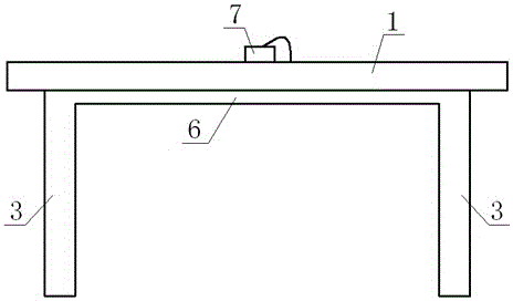 Hospital bed for patient to get up and lie down and with simple structure