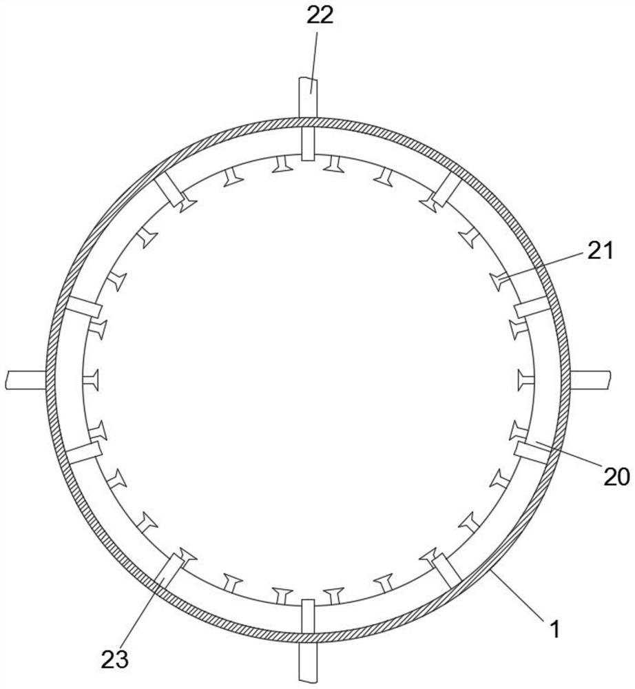 Beneficiation thickener with defoaming device