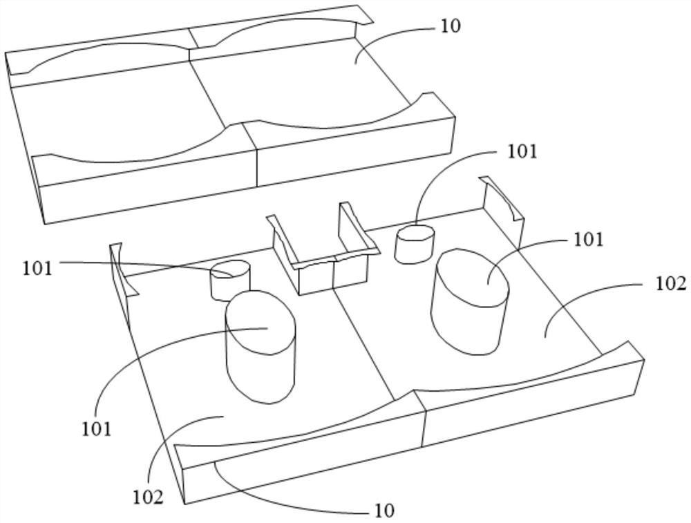 Integrated transformer and electrical equipment