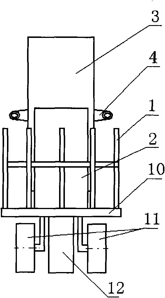 Agricultural transporter for hilly ground