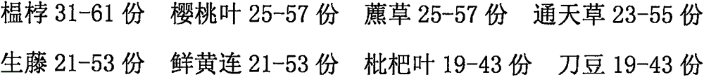 Medicine for treating hiccough disease and preparation method