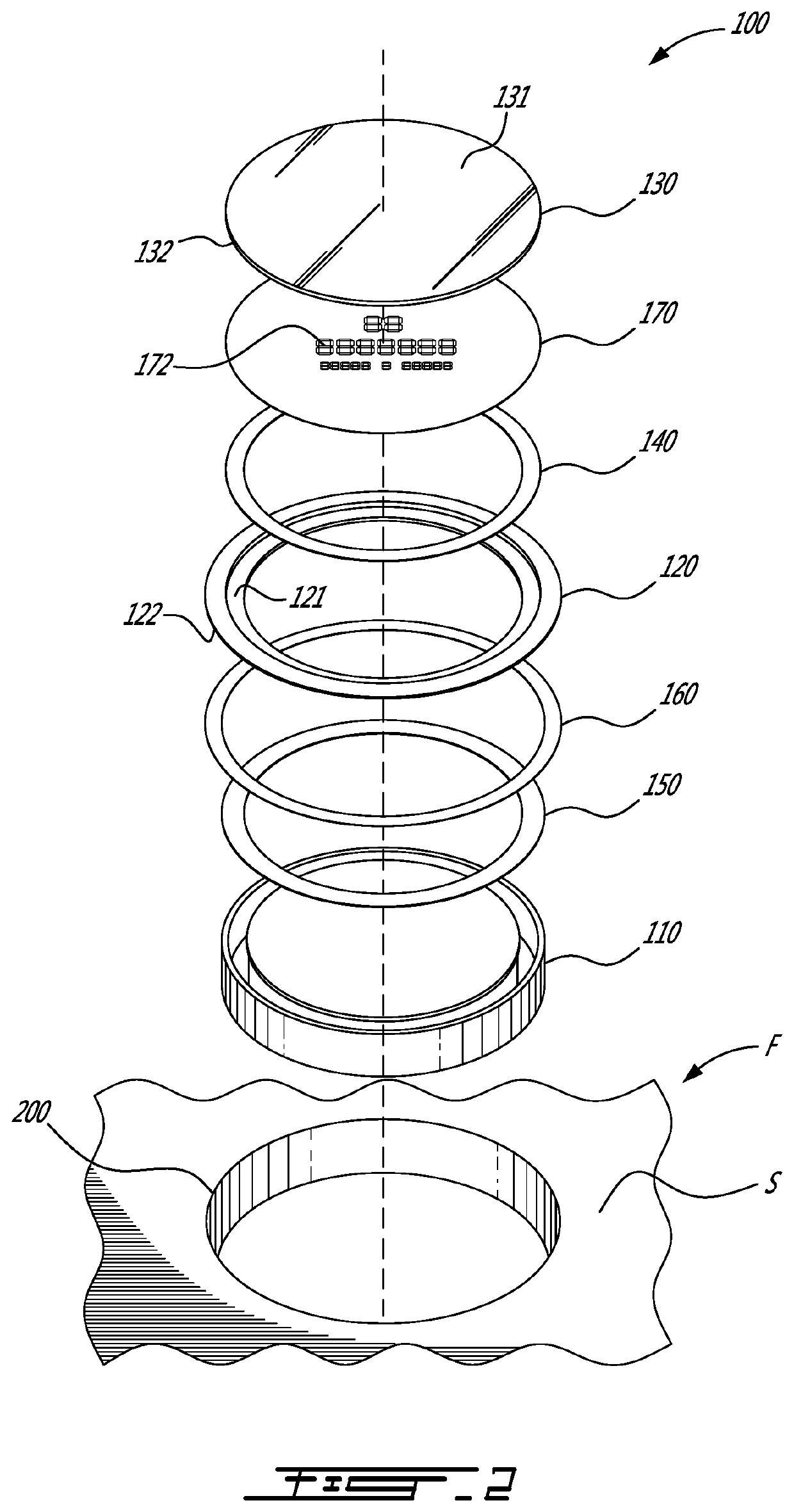 Wireless charging system for smartdevices, kit and method for using the same