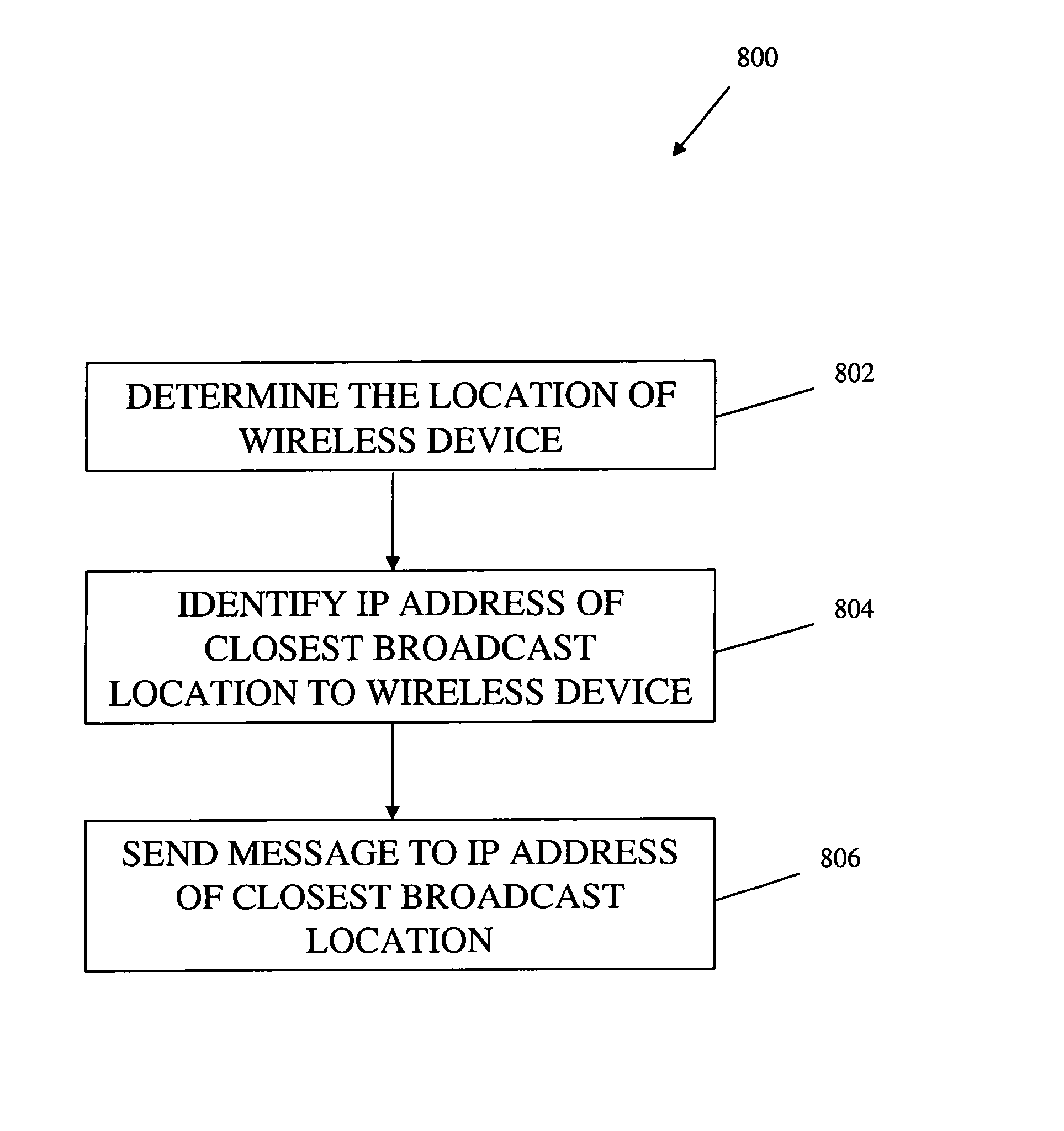 Voice broadcast location system