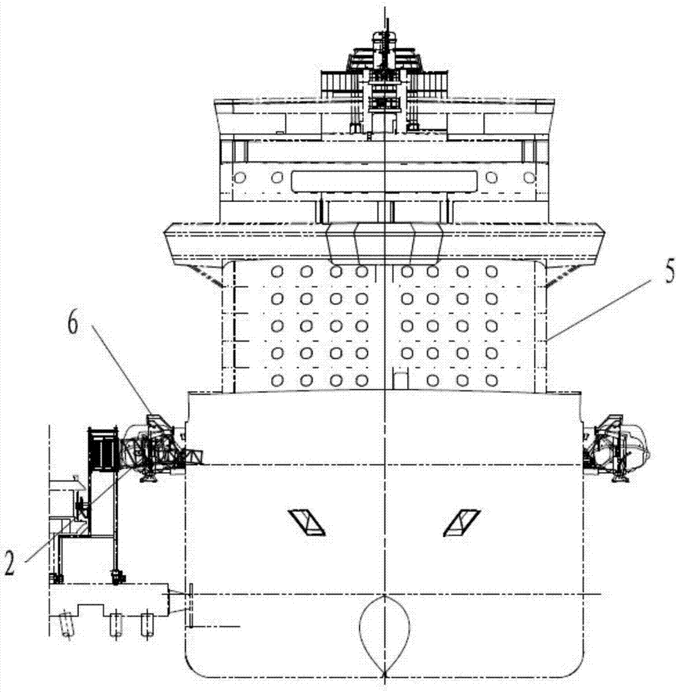 Ship connecting channel of passenger boarding bridge