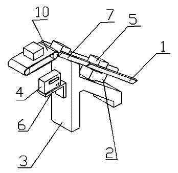 Electronic measuring and weighing unit of checkweigher