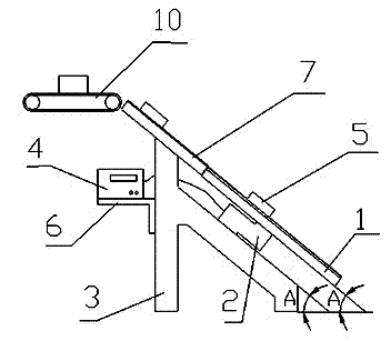 Electronic measuring and weighing unit of checkweigher