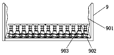 Vertical take-off and landing type fixed-wing agriculture and forestry plant protection machine transportation device