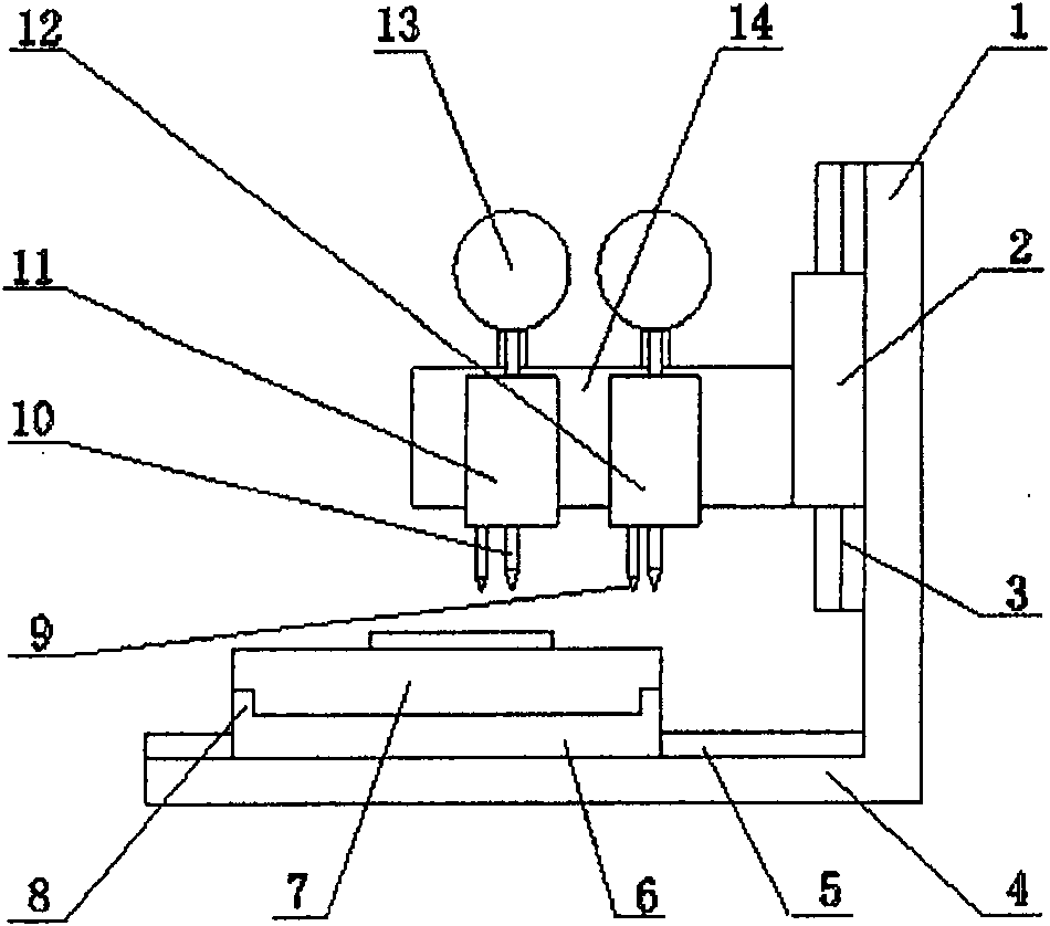 Digital control manufacturing device for abrasive wheel