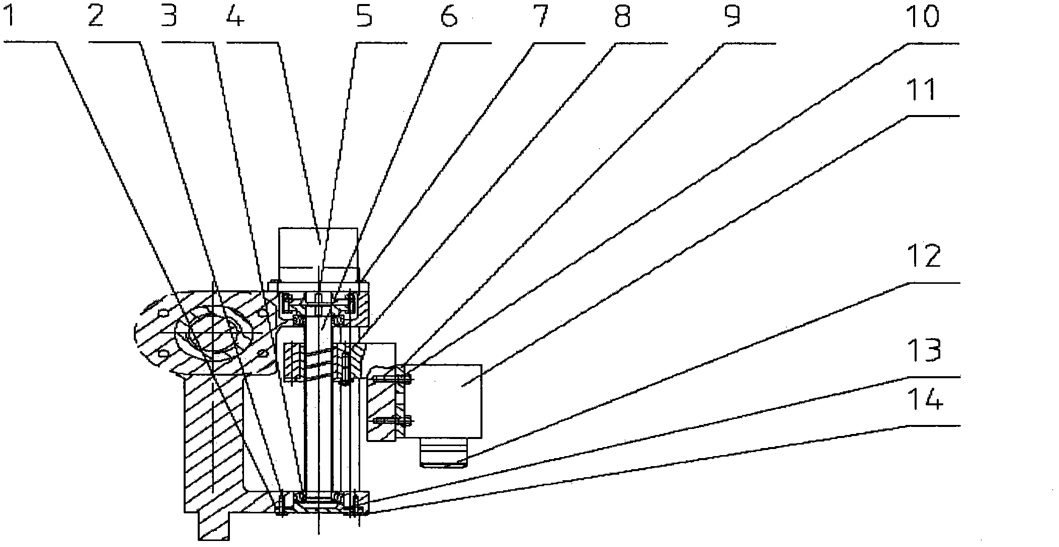 Stone slab surface profile size measurement device and measurement method thereof